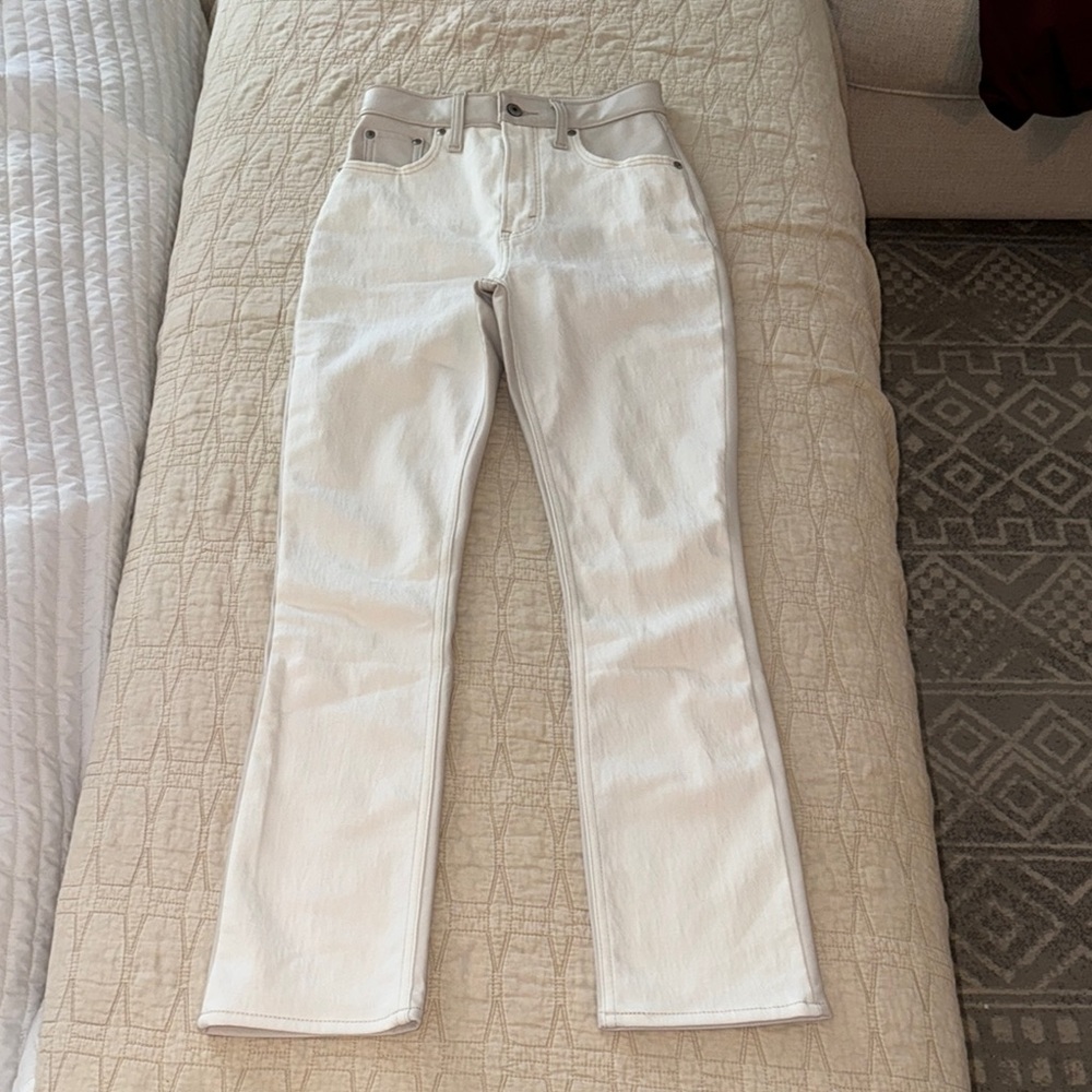Stylish Cream Jeans